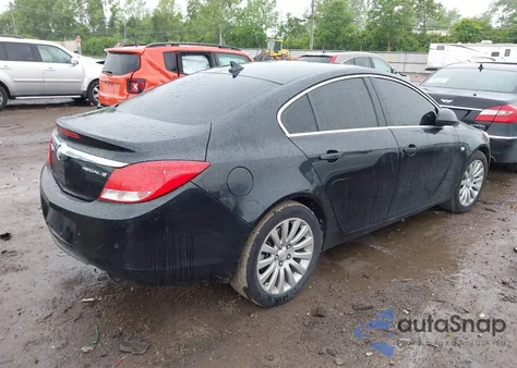 2011 Buick Regal Cxl Turbo Russelsheim from USA, damaged, VIN W04GW5EV4B1127274